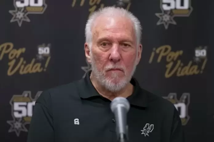 LeBron James reacts to Gregg Popovich signing extension with Spurs