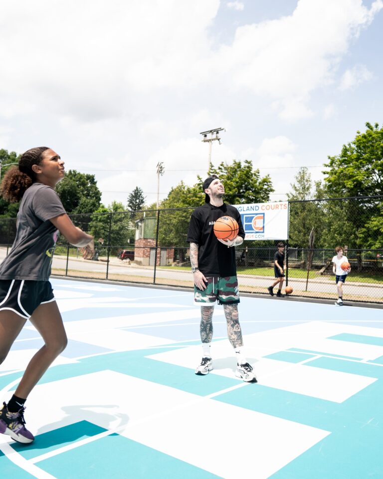 NBA Trainer Chris Brickley Unveils Renovated Court in New Hampshire