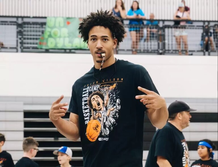 Jalen Wilson hosts first-ever camp, receives amazing support from Denton, Texas