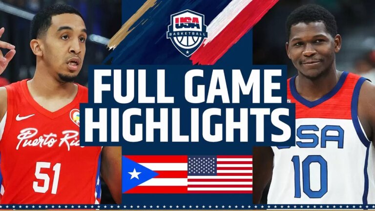 Team USA rips Puerto Rico in an impressive tune-up opener ahead of FIBA WC