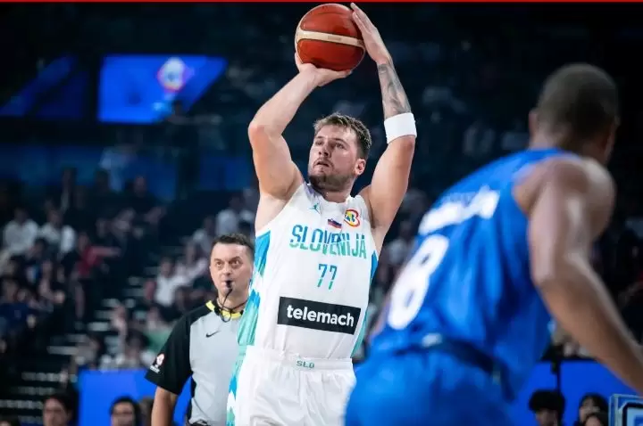 Slovenia claims #7 spot over Italy with Luka Doncic nearing triple-double