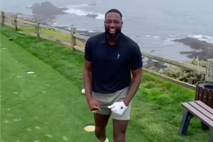 Dwyane Wade achieves hole-in-one at Pebble Beach (VIDEO)