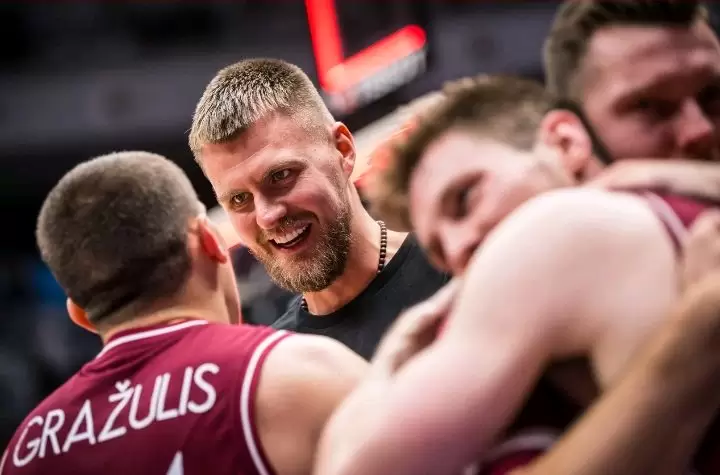 Latvia thwarted Italy’s comeback attempt to secure a spot in the fifth-place game