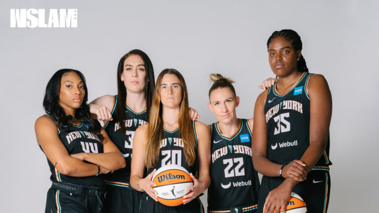 The Stars Align: Backstage Look at the New York Liberty SLAM Cover Shoot