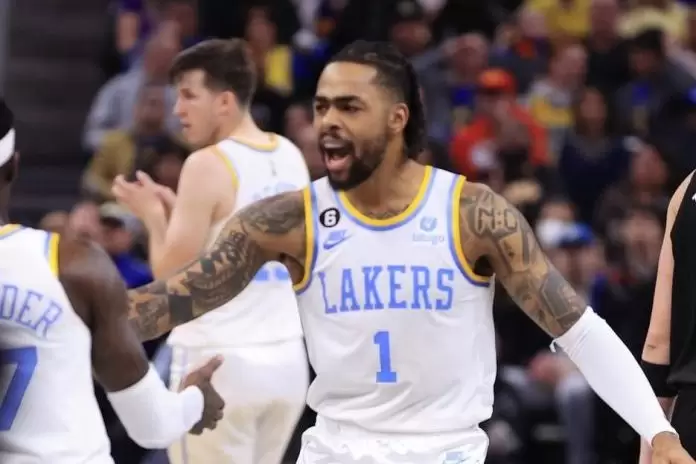 Austin Reaves offers high praise for D’Angelo Russell