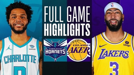Anthony Davis propels Lakers to victory over slumping Hornets