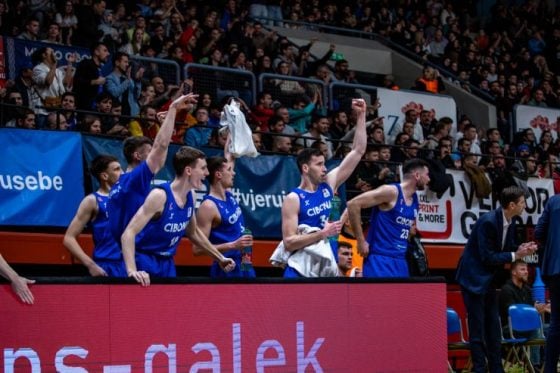 Cibona loses to Partizan after a hard-fought battle in a packed arena