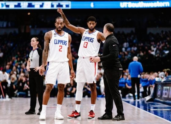 Kawhi Leonard foresees Paul George and James Harden staying with the Clippers