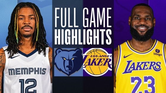 Lakers continue to sink with loss against Grizzlies