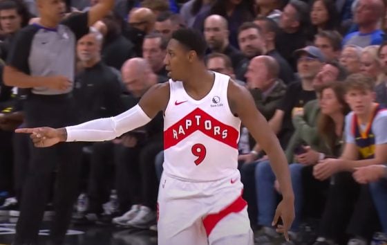 RJ Barrett faces $2,000 fine for Flopping in Raptors’ loss to Jazz