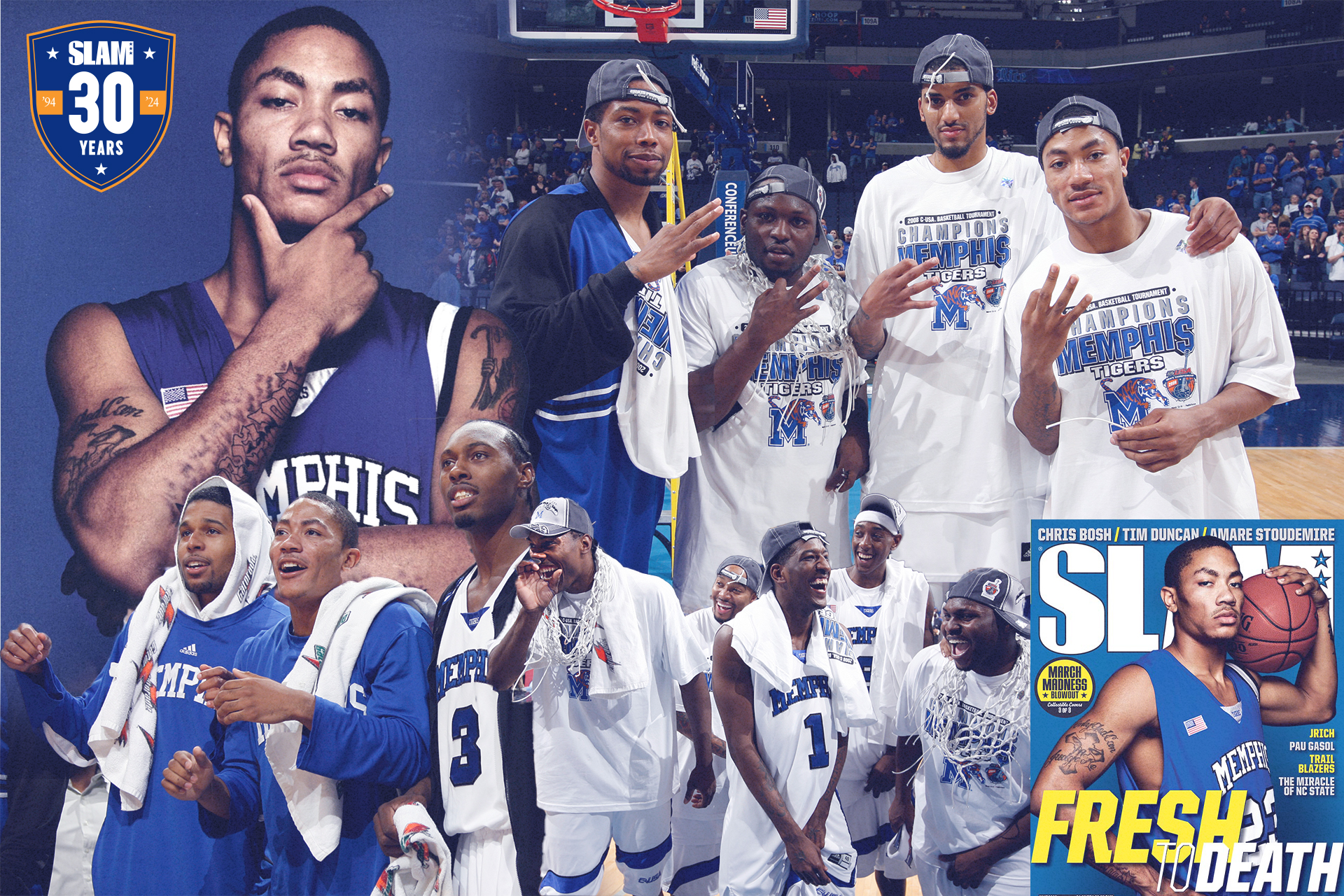 The 30 Most Influential NCAA MBB Teams of SLAM’s 30 Years: ‘08 Memphis