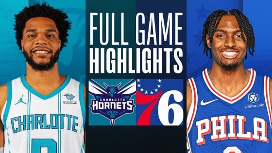 Tyrese Maxey’s 30 points lead 76ers to win over Hornets