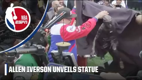 Allen Iverson statue unveiled in Philadelphia
