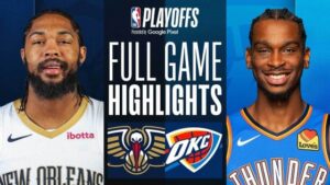 Shai Gilgeous-Alexander leads Thunder to blowout win against Pelicans