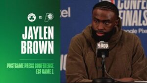 Jaylen Brown on Pacers: “We knew they were gonna be fast”