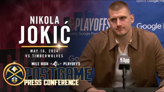 Nikola Jokic after 45-point loss in Game 6: “I’m cool with it”