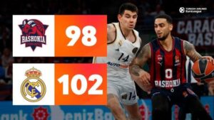 Real Madrid returns to Final Four by sweeping Baskonia