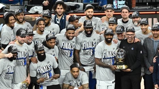 Doncic, Irving combine for 72 points as Mavericks advance to NBA Finals
