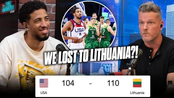 Pat McAfee can’t believe Team USA lost to Lithuania