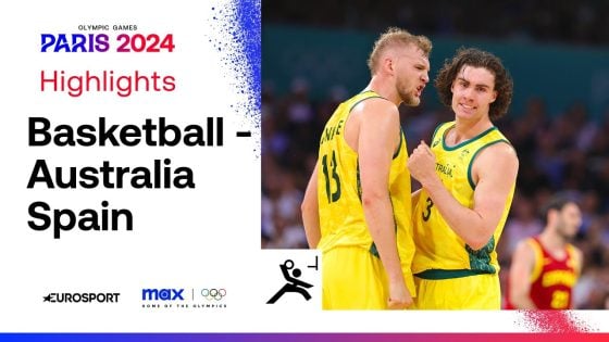 Australia downs Spain in Olympic opener