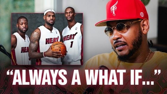 Carmelo Anthony reveals why he didn’t want to join LeBron, Wade, Bosh in Miami