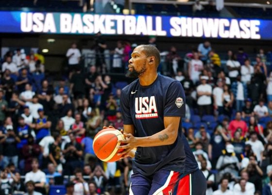 Kevin Durant out for Team USA’s opener vs. Serbia