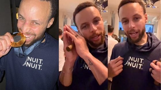 Stephen Curry seeks trademark for “NUIT NUIT” phrase