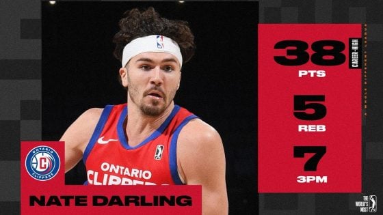 Clippers add Nate Darling to training camp roster