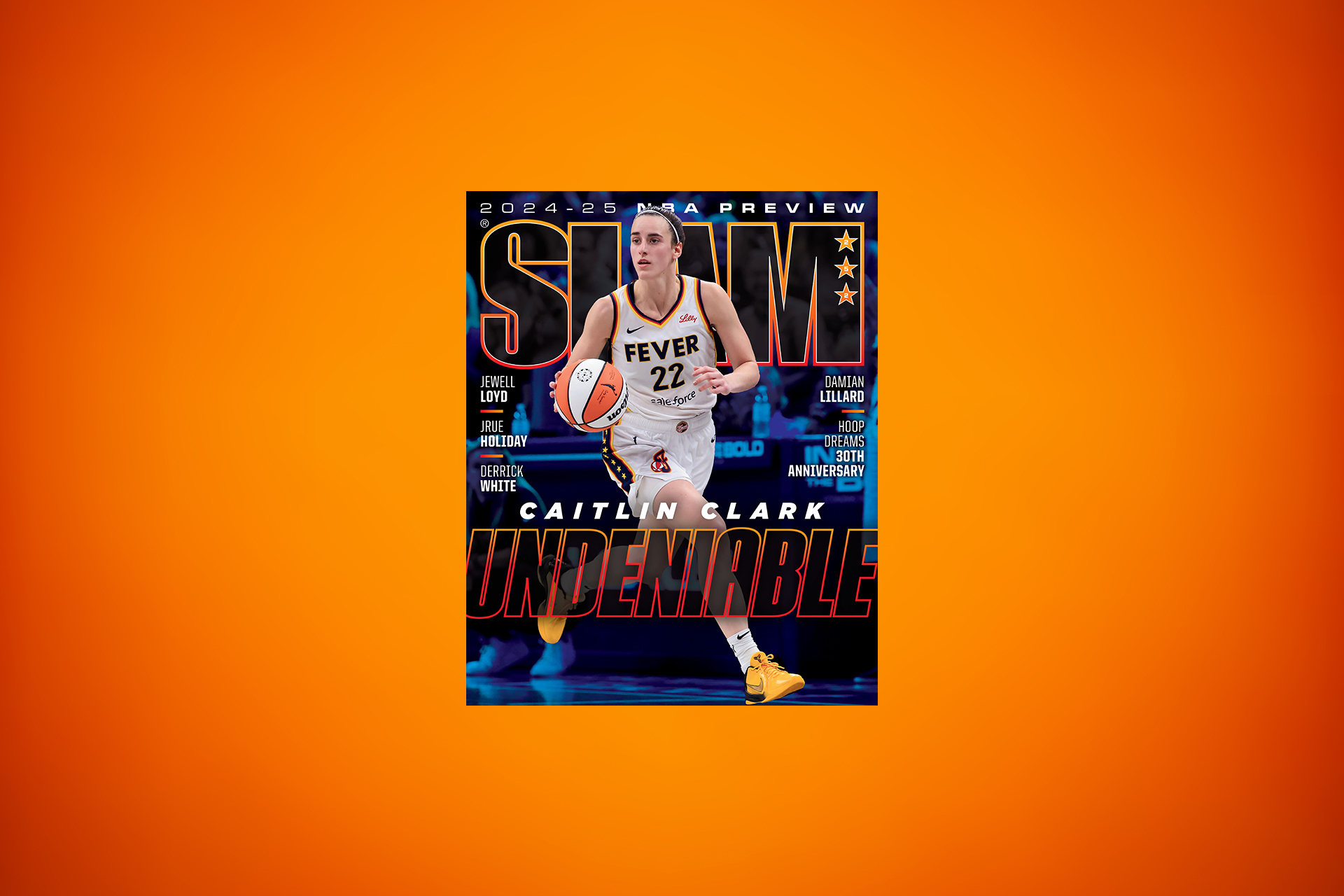 Indiana Fever Star Caitlin Clark Covers SLAM 252