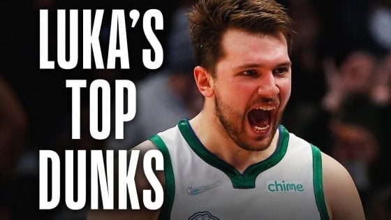 Luka Doncic made just two dunks last season