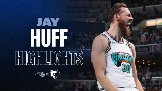 Grizzlies convert Jay Huff’s contract