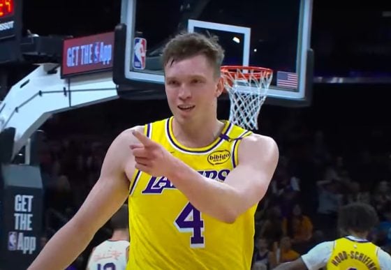 Lakers rookie Dalton Knecht signs with Jordan Brand