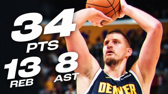 Jokic records triple-double as Nuggets rout Lakers in dominant win