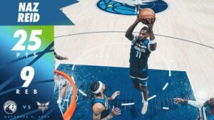 Naz Reid leads Timberwolves to win over Hornets